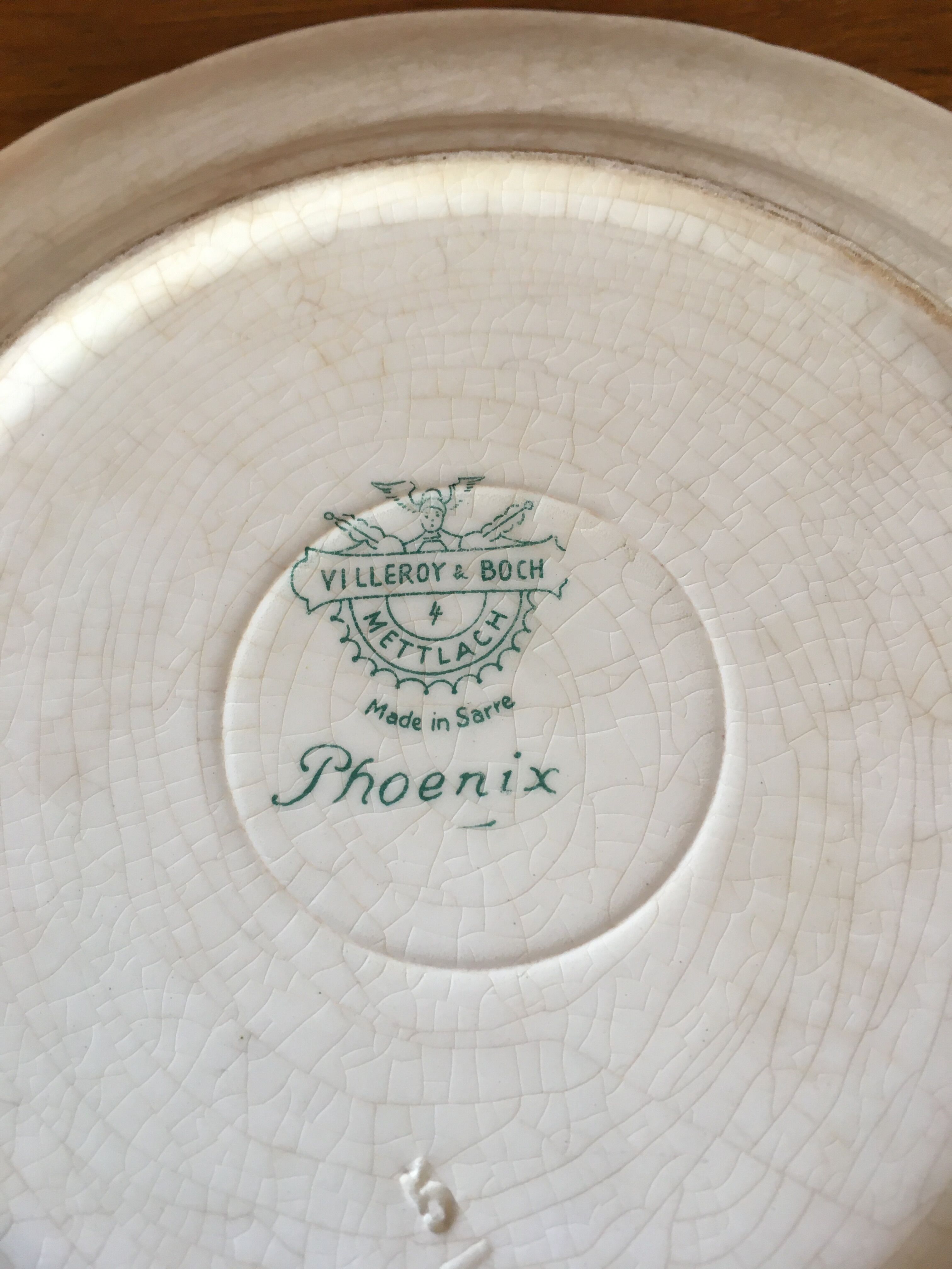 Dessert plate Villeroy Boch Phoenix series