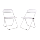 Plia folding chairs by  Giancarle Piretti for Castelli, 1970s, Italy
