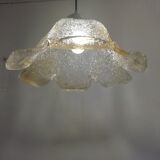 Danish ceiling lamp of the Omi house with Murano glass tulip