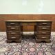 Bureau Chesterfield anglais antique