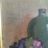Signed still life oil painting