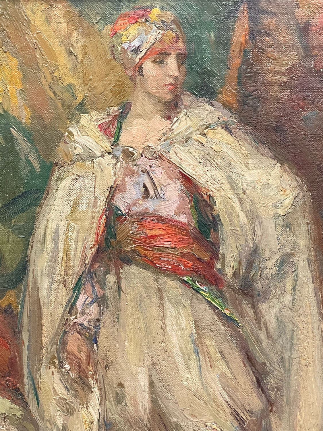 Young woman in the oriental