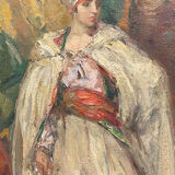 Young woman in the oriental