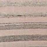 pink brown wool runner rug, Turkish vintage runner kilim  67x293 cm