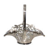 925 sterling silver basket by Birks, Canada, Art Nouveau style