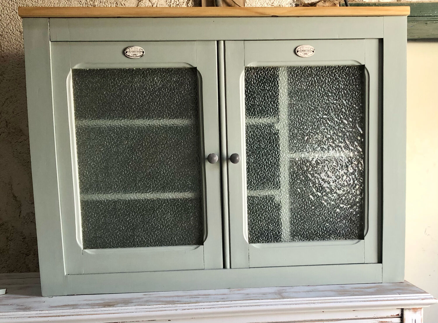 Vintage wall cabinet