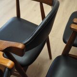Set of six teak chairs, Danish design, 1970s, manufacture: Farstrup Møbler