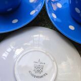 Set of 6 TG Green English Tea Cups