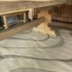 Monastery table with extensions in solid oak