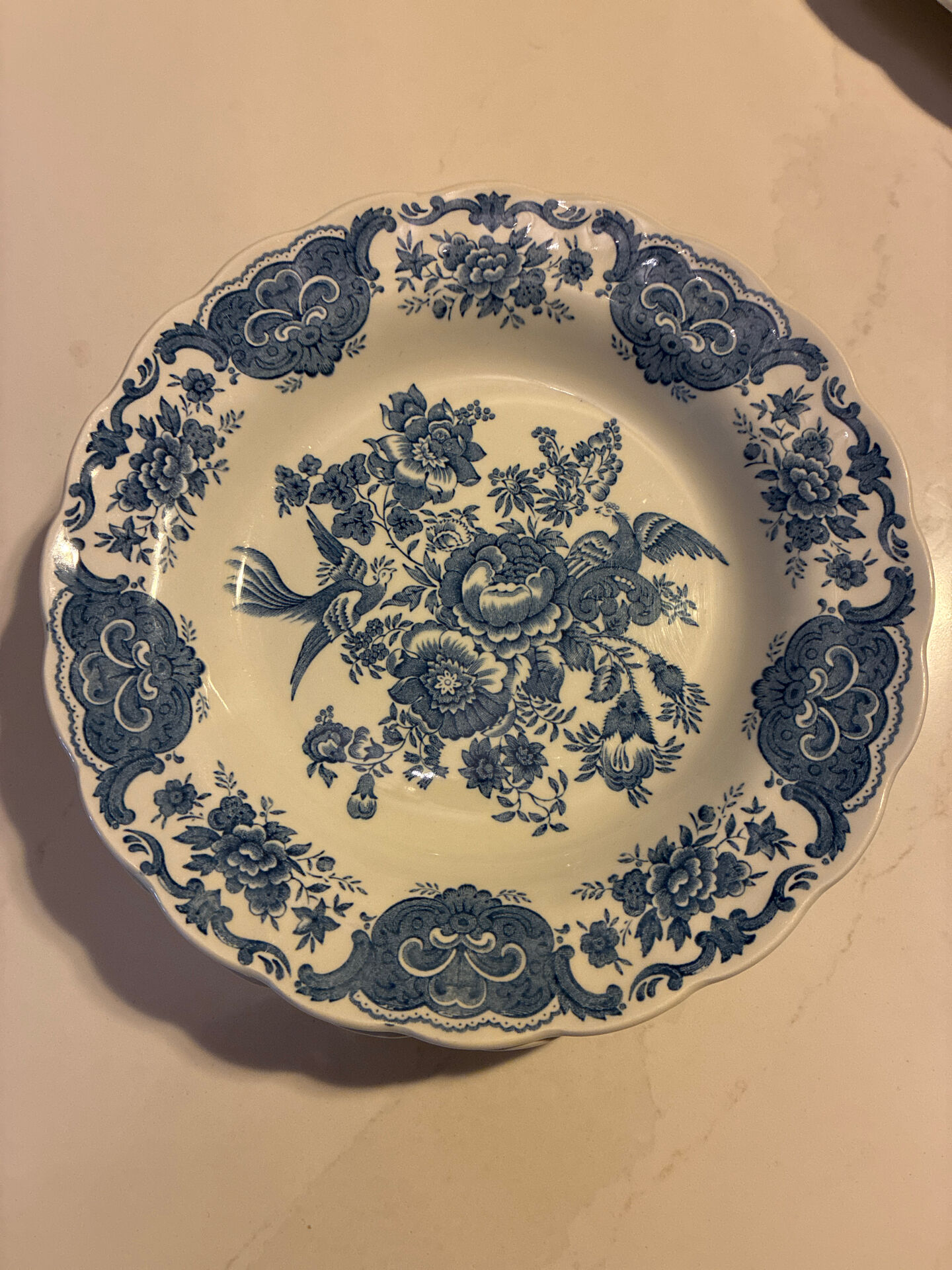 5 deep plates Windsor collection "Ridgway"