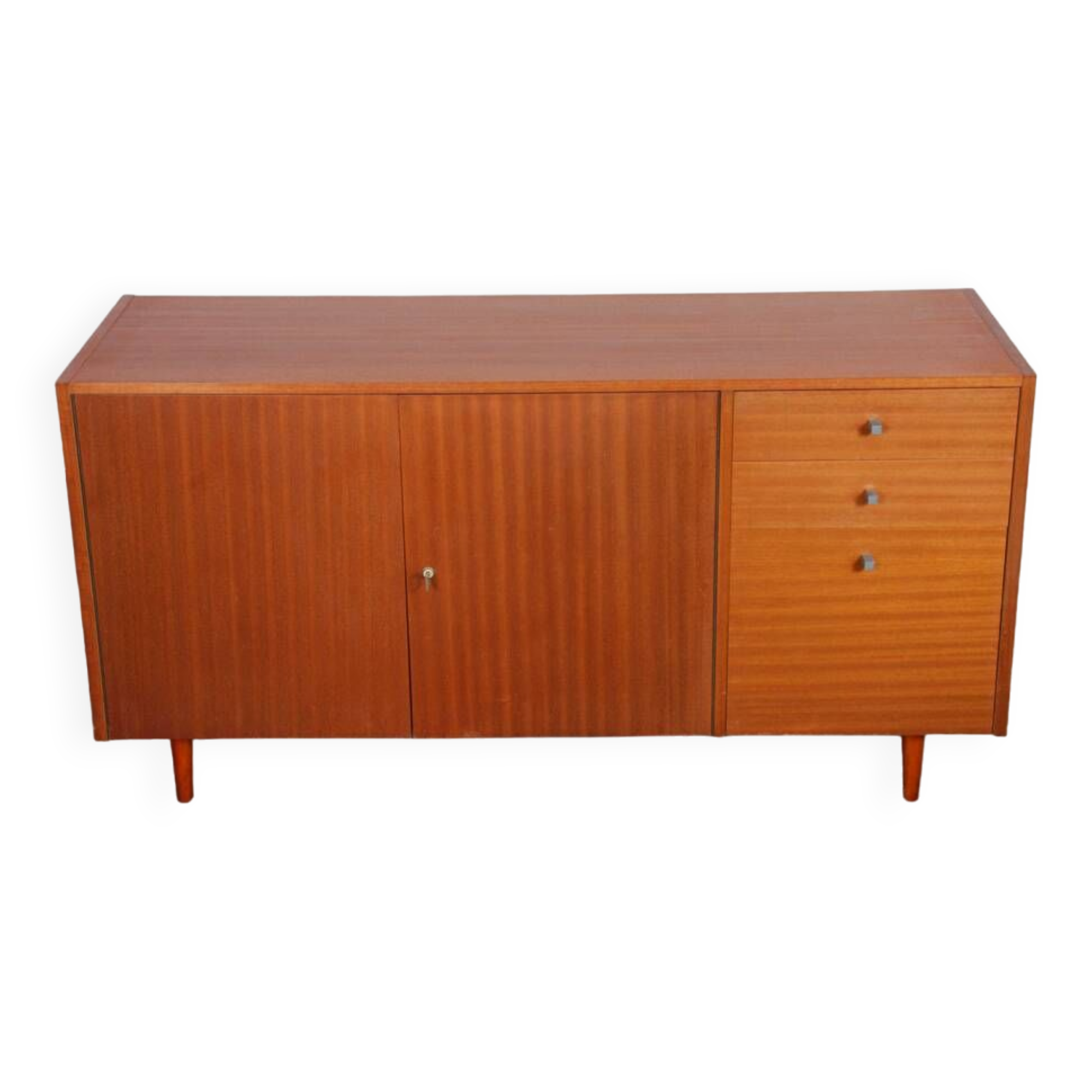 Wooden sideboard produced by Drevozpracujici podnik, 1960