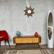 Enfilade vintage TV/Hi-Fi with tapered legs