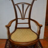 Fauteuil en noyer