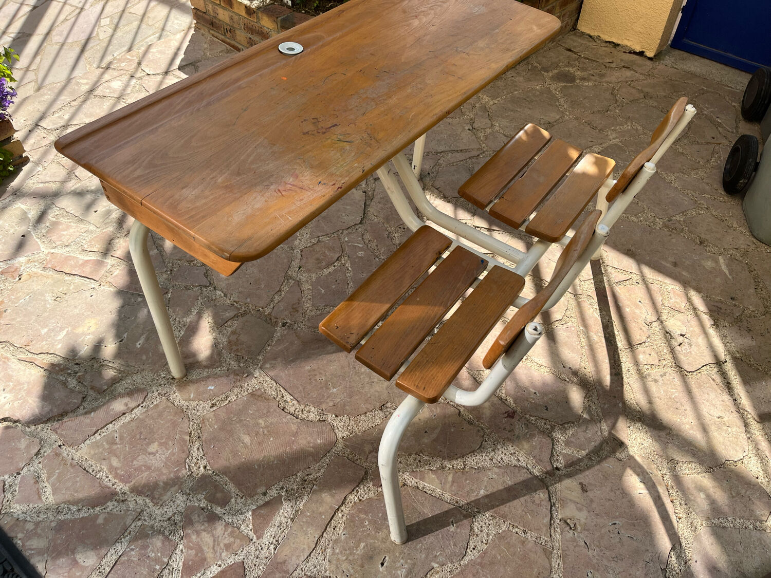 School desk 2 places