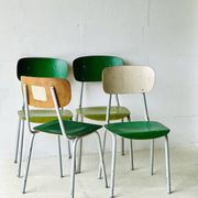 Chaises de bistro, ensemble de quatre