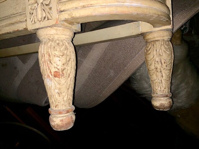 Louis XVI style basket bed