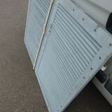 Wooden shutters 2 flaps sun l 74.5 x h 117 cm