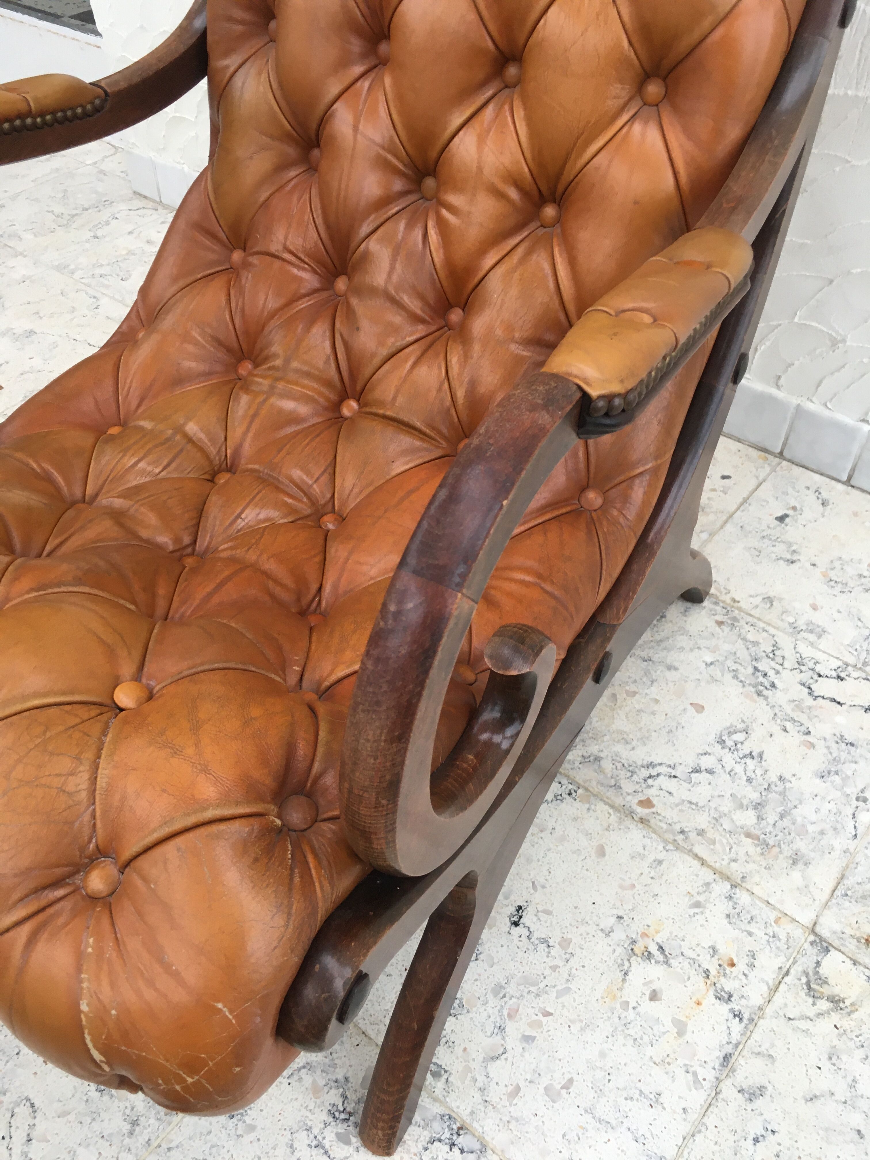 Chesterfield chairs duo