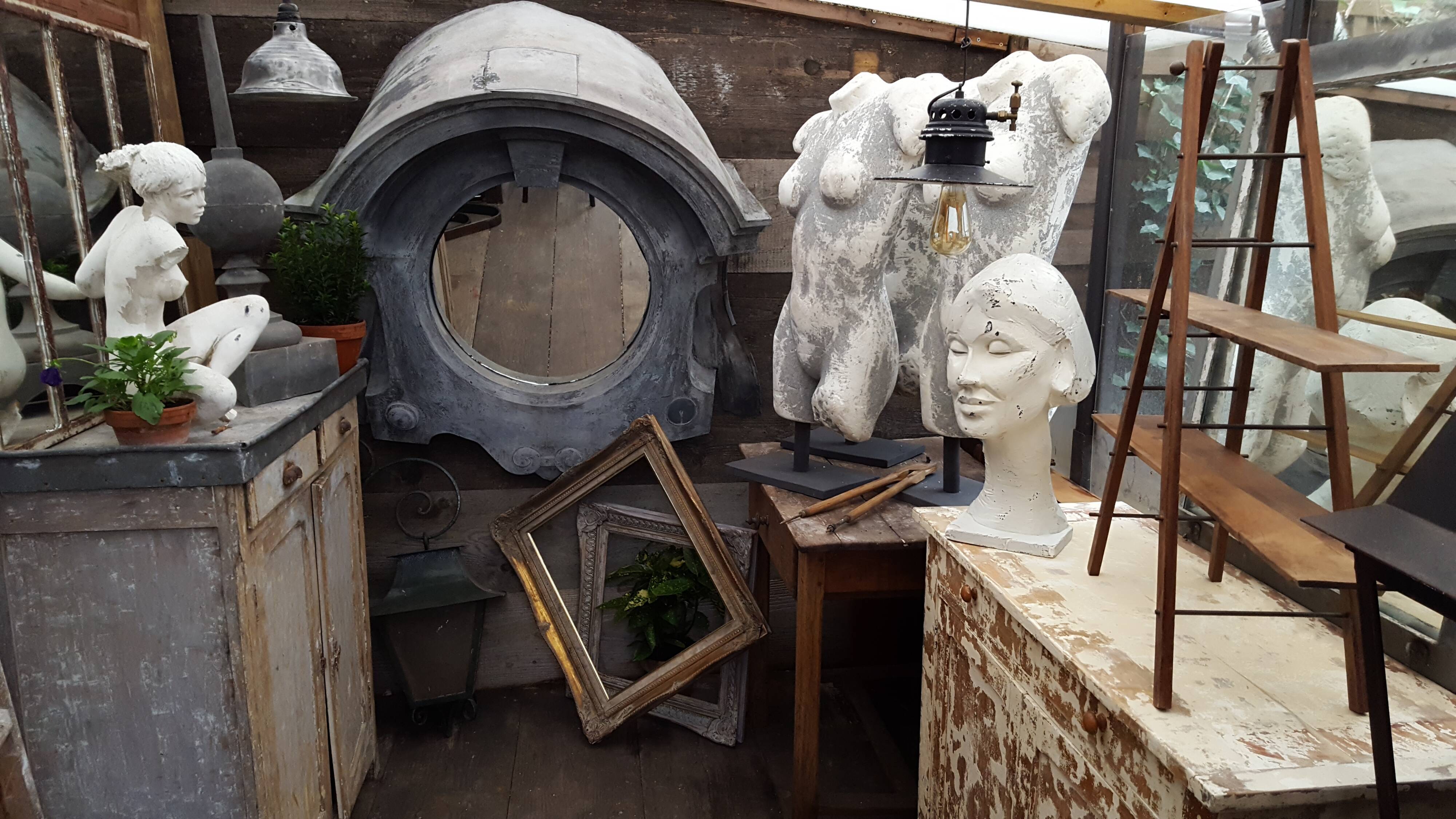 Ox eye mirror 115x110