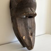 Ancient African Hyena Mask Bambara - Baman Mali - Tribal African Art