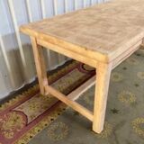 Table de ferme aéro gommée