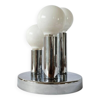 Mid-Century Modern Wall or Ceiling Lamp, Flush Mount, Sölken Leuchten, 1970