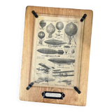 Illustrated Larousse board 1916 • “Aeronautics”