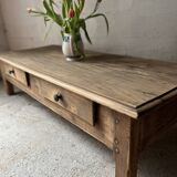 Low farmhouse table