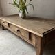 Low farmhouse table