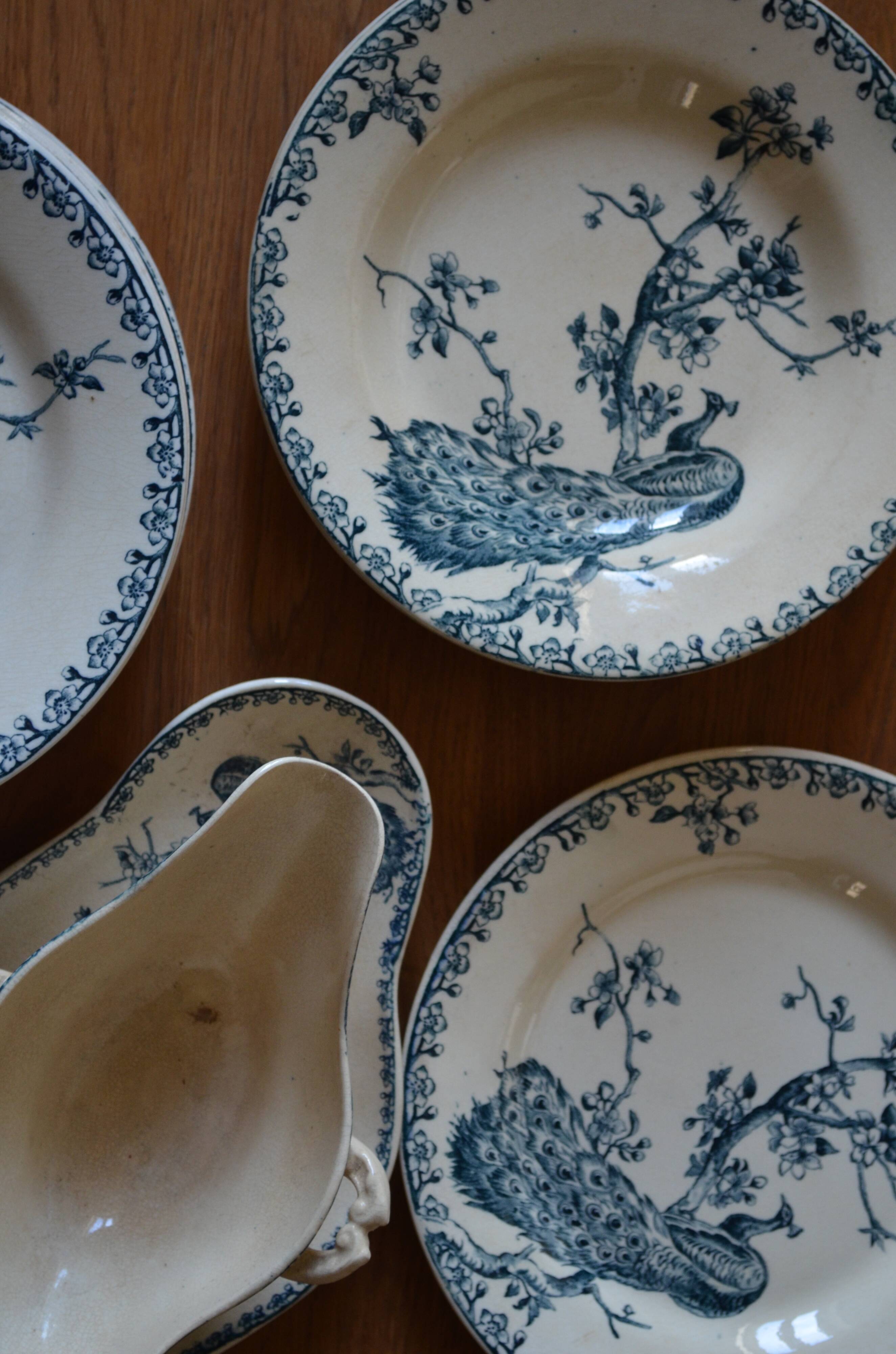 Iron earth peacock pattern service