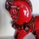 Bitossi - Aldo Londi - Red Roman Horse - glazed ceramic