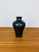 Vase céramique noire vintage