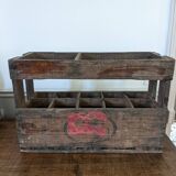 Wooden bottle holder