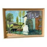 Country house landscape