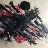 MANESSIER Elegy for Martin Luther King II, 1978. Signed lithograph at c.