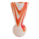 Carlo Moretti Murano Glass Vase, Marbled Decor, Italy, 1960s
