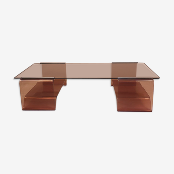 Vintage coffee table by Michel Dumas 1970