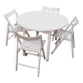 Vintage 60s wooden garden furniture