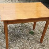 Seventies solid beech table