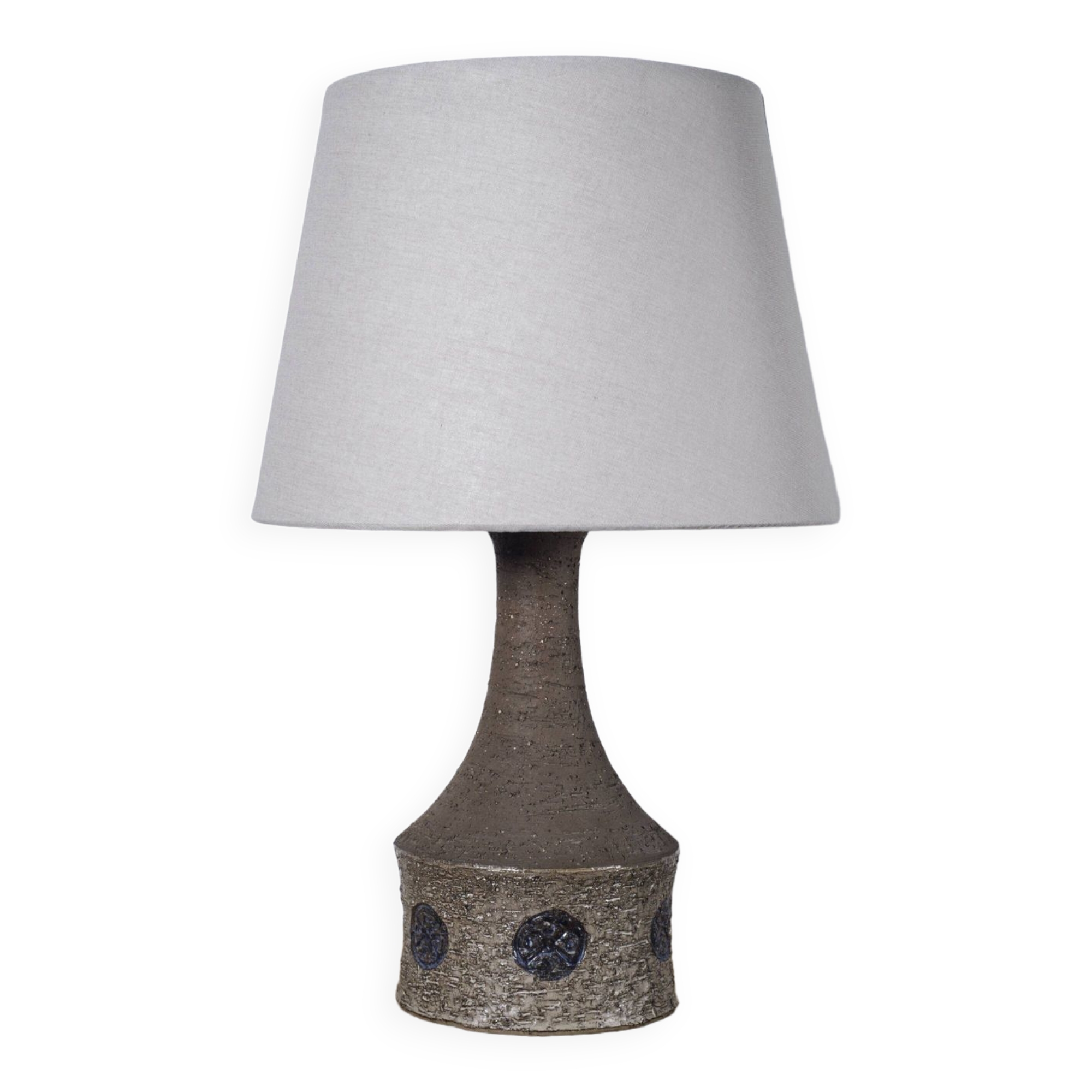 Danish mid-century ceramic table lamp