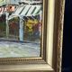 Ecole de Paris XXème - Huile sur carton - Les grands boulevards