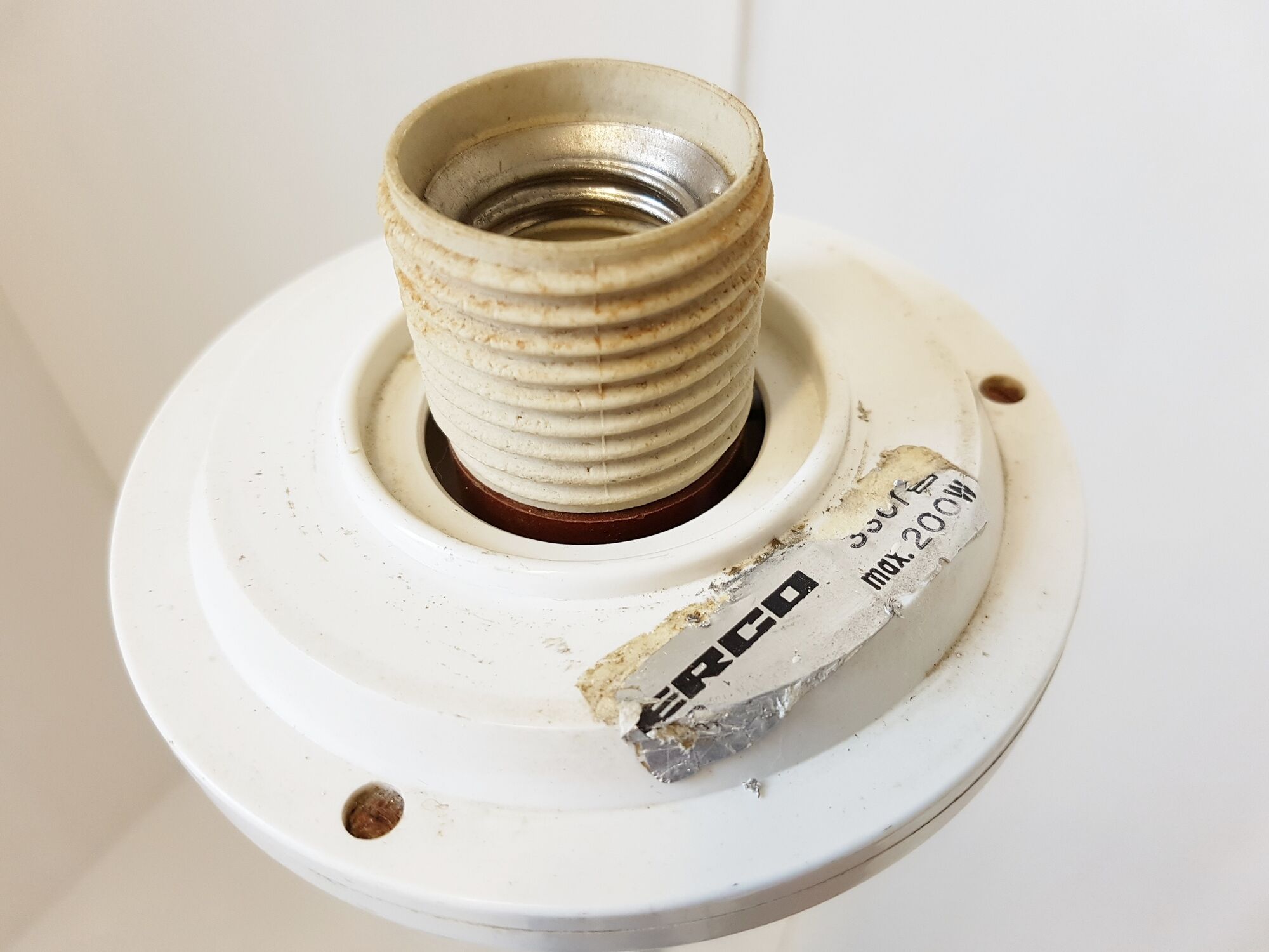 Super Streetlight ERCO years 60 / 70 foot Tulip 60's 70's vintage