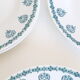 Dessert plate in earthenware style Ceranord iron earth