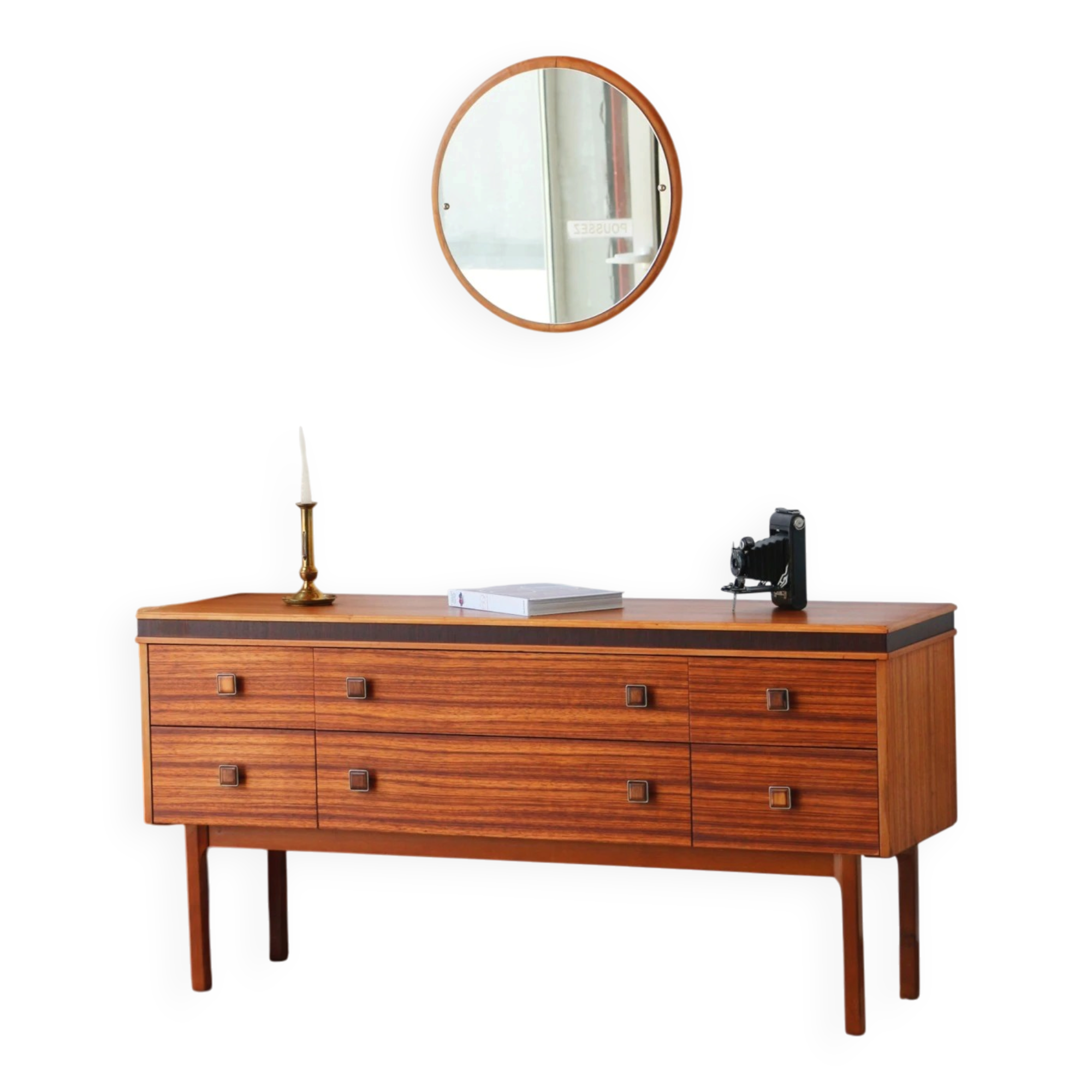 Scandinavian sideboard 140 cm – vintage sideboard from the 1960s