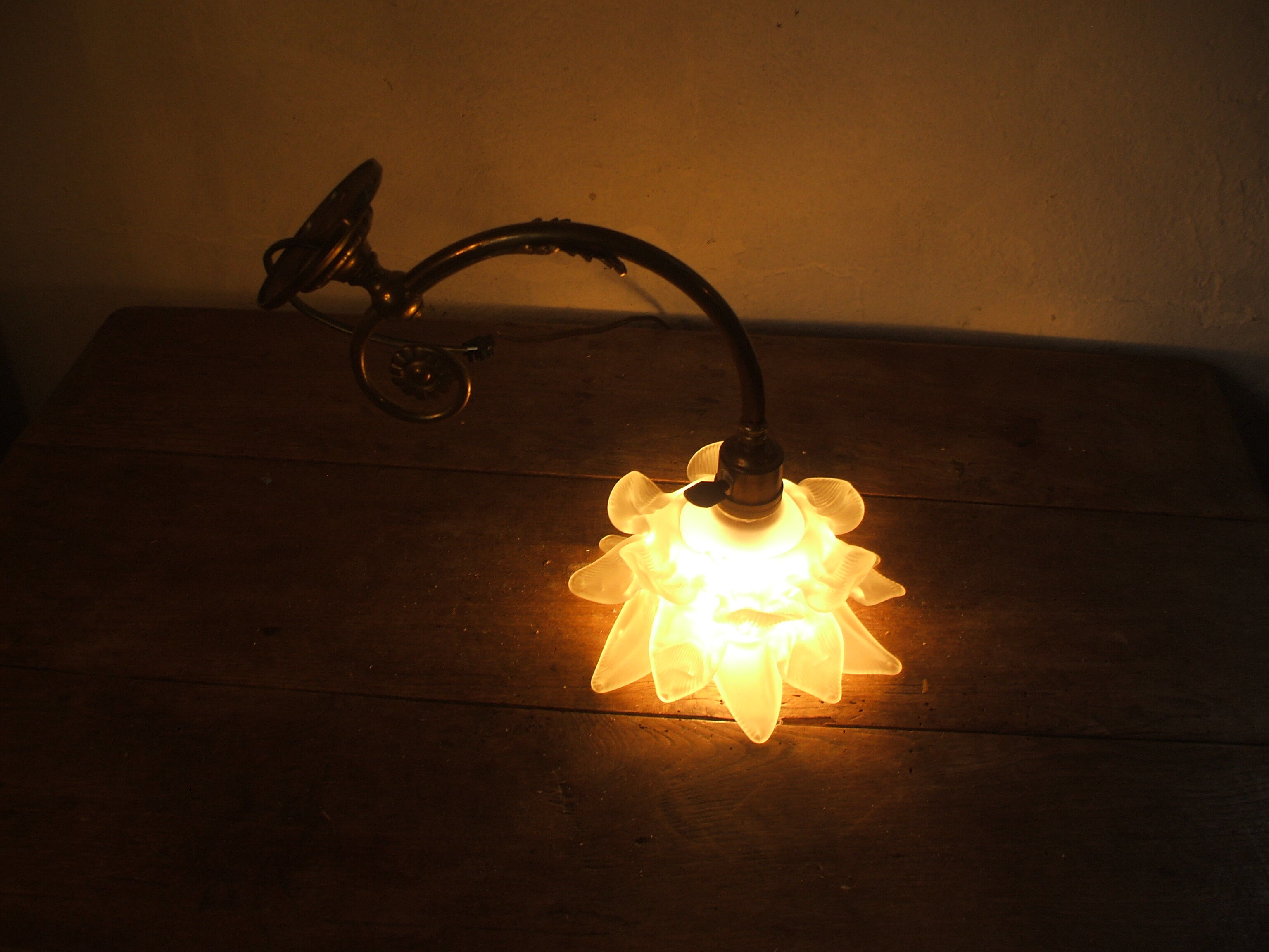 Tulip flower applique