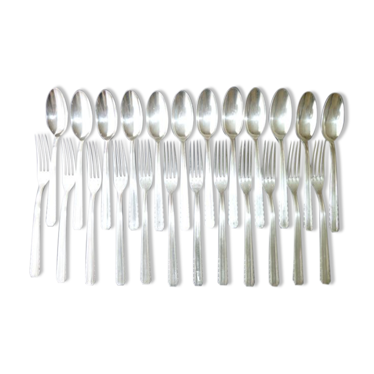 Housewife 24 pieces silver metal 84 g goldsmith mars
