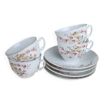 A.Hache porcelain cups