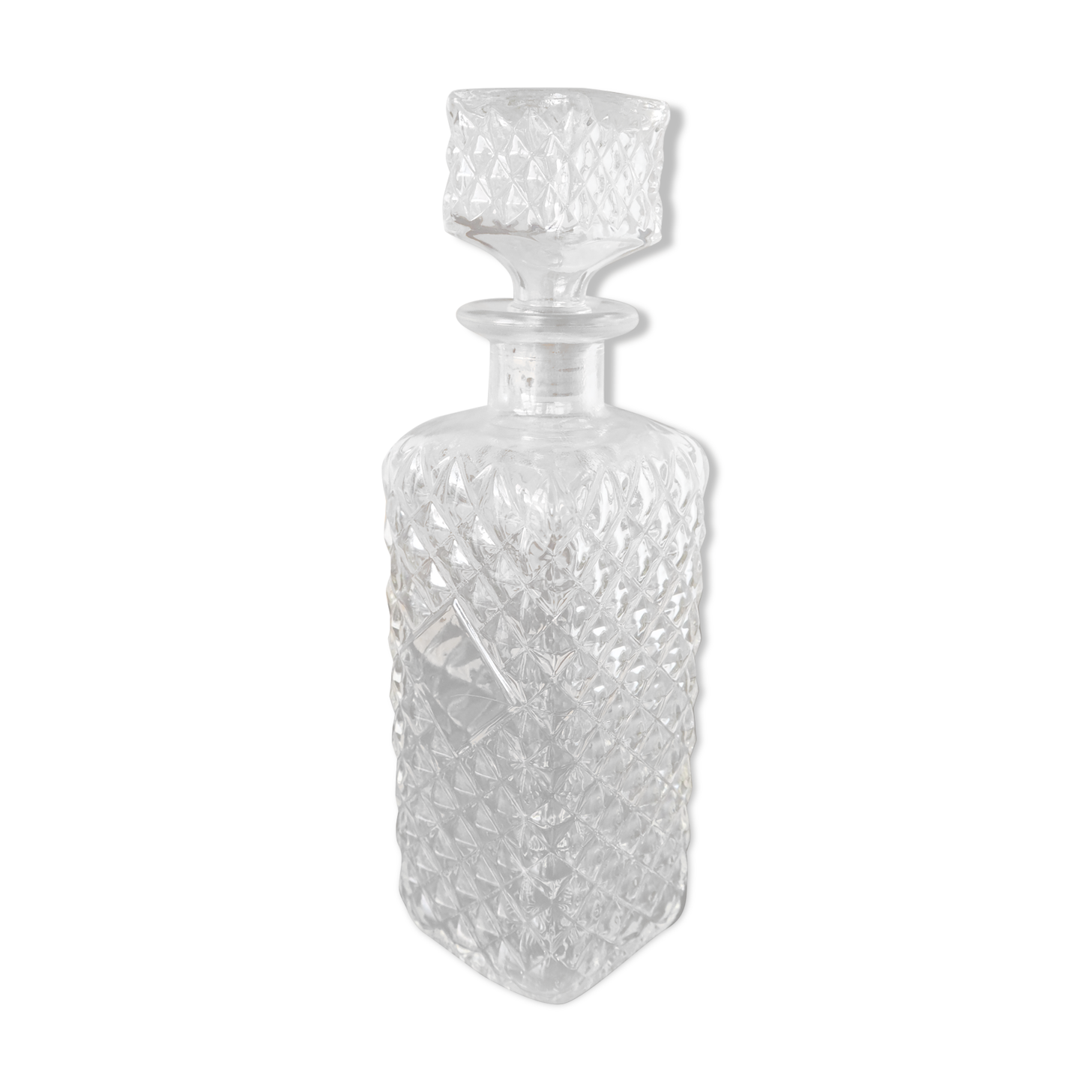 Glass whisky carafe