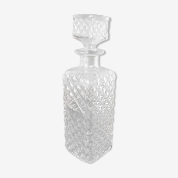 Glass whisky carafe