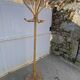 Vintage rattan parrot coat rack 1970